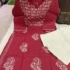 Cotton_chikankari_kurti