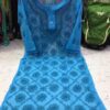Georgette_tone_to_tone_Patti_chaukadi_chikankari_kurti