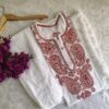 Pure_cotton_chikankari_kurti_set