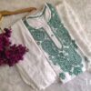 Pure_cotton_chikankari_kurti_set