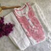 Pure_cotton_chikankari_kurti_set