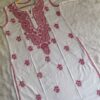 Pure_cotton_chikankari_kurti_set