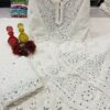 Georgette_mirror_chalna_patti_gala_chikankari_kurti_set