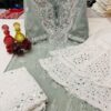 Georgette_mirror_chalna_patti_gala_chikankari_kurti_set