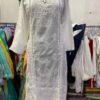Dobby_cotton_lace_panel_chikankari_kurti