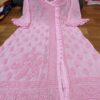 Georgette_bell_sleeves_angrakha_style_chikankari_kurti