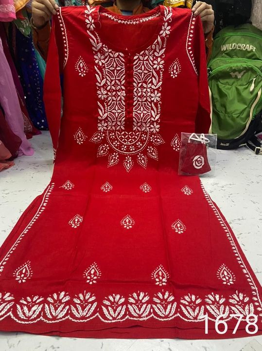 Pure_cotton_chikankari_kurti