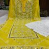 Georgette_Chikankari_kurti_with_mirror_work