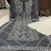 Georgette_Chikankari_kurti_with_mirror_work
