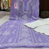 Georgette_panel_jaal_Chikankari_kurti