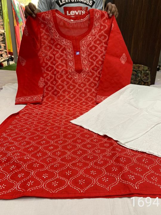 Rubia_cotton_chikankari_kurti