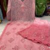 Georgette_chikankari_kurti_with_sharara_dye_set_with_mirror_work