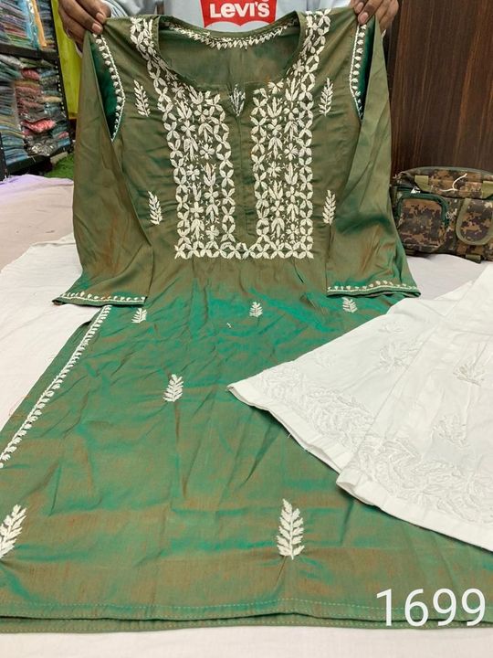 Exclusive_keseri_silk_cotton_chikankari__kurti