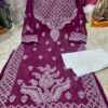 Georgette_round_neck_chikankari_kurti