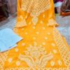 Georgette_round_neck_chikankari_kurti