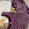 Georgette_round_neck_chikankari_kurti