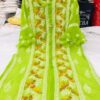 Georgette_multi_thread_bird_design_front_open_chikankari_kurti