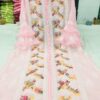 Georgette_multi_thread_bird_design_front_open_chikankari_kurti