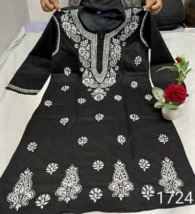 Cotton_chikankari_kurti