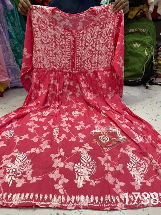 Mul_Mul_cotton_printed_gown