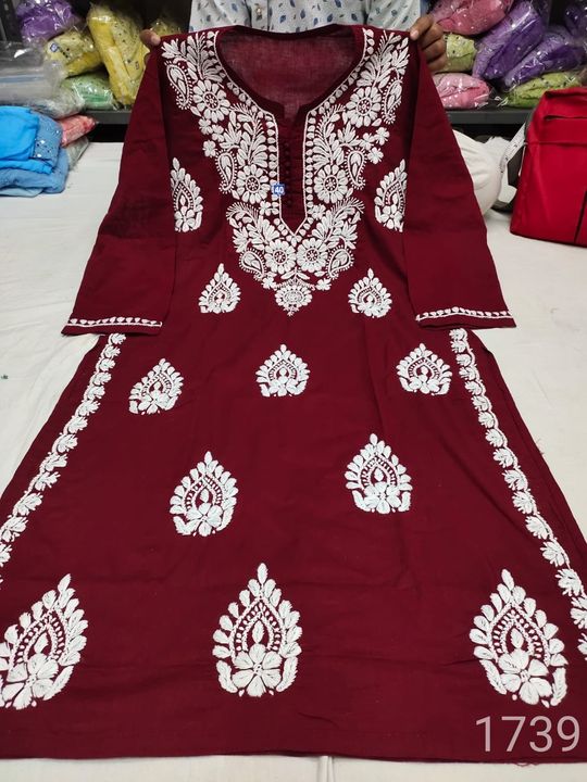 Pure_cotton__chikankari_kurti