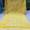 Dobby_cotton_lace_panel_dye_chikankari__kurti