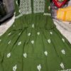 Rayon_bell_sleeves_chikankari_gown