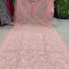 Georgette_tepachi_jaal_chikankari_kurti