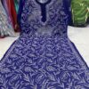 Georgette_tepachi_jaal_chikankari_kurti