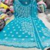 Georgette_angrakha_style_chikankari_kurti