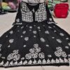 Rayon_chikankari_gown_with_adjustable_dori