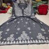 Rayon_chikankari_gown_with_adjustable_dori