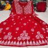 Rayon_chikankari_gown_with_adjustable_dori