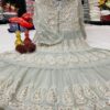 Georgette_matka_chikankari_gown_with_gota_patti_work