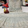 Georgette_matka_chikankari_gown_with_gota_patti_work