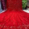 Georgette_chikankari__anarkali_with_mirror_work