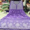 Double_layer_chikankari_gown