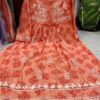 Cotton_printed_chikankari_gown