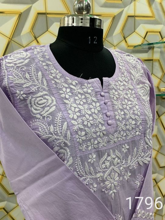 Pure_cotton_chikankari_short_top