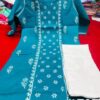 Panel_cotton_chikankari_kurti_with_lycra_strechable_pant