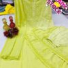 Lucknawi_chikankari_heavy__modal_dual_shades_kurti,gharara_and_dupatta_set