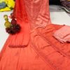Lucknawi_chikankari_heavy__modal_dual_shades_kurti,gharara_and_dupatta_set