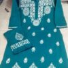 Cotton_buta_chikankari_kurti