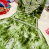 Exclusive_Lucknowi_chikankari_Rayon_denim_shades_kurti_gharara_set