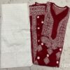 Georgette_panel__chikankari_kurti