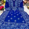 Georgette_side_panel_chikankari_kurti
