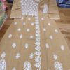 Slub_cotton_chikankari_angrakha_kurti