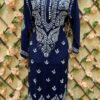 Rayon_gala_buti_chikankari_kurti