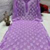 Georgette_buti_jaal_chikankari_kurti