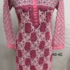 Chiffon_Georgette_Long_kurti_with_finest_quality_intricate_chikankari_hand_embroidery_with_sleeves_full_work